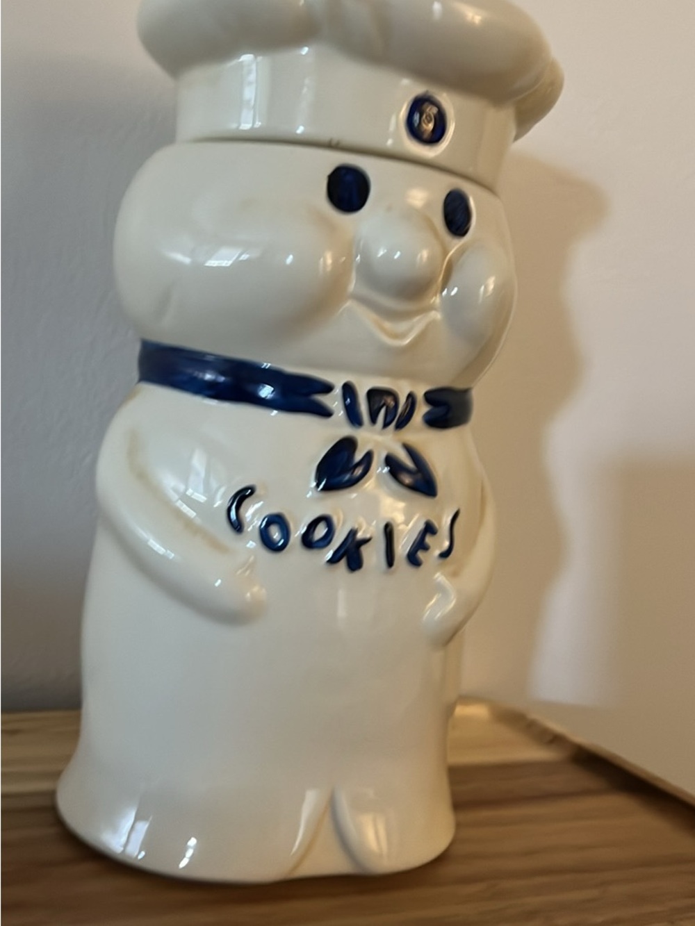 1973 Pillsbury Doughboy ceramic cookie jar